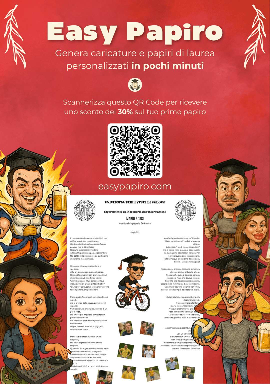 Volantino promozione PADOVA30