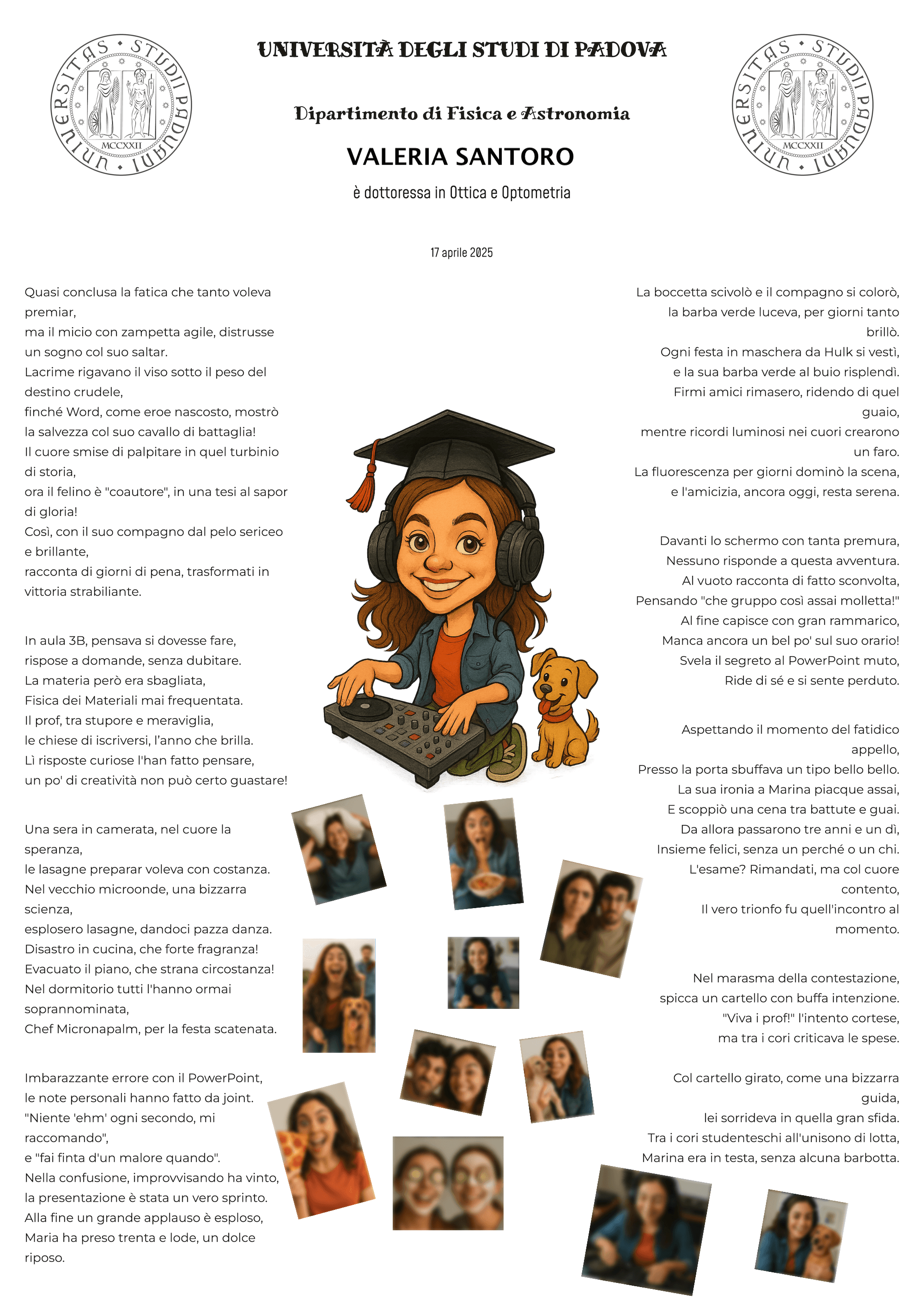 Anteprima papiro di laurea EasyPapiro