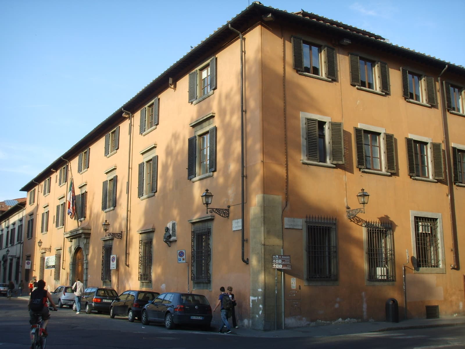 Il palazzo del Rettorato dell'Università di Firenze in piazza San Marco