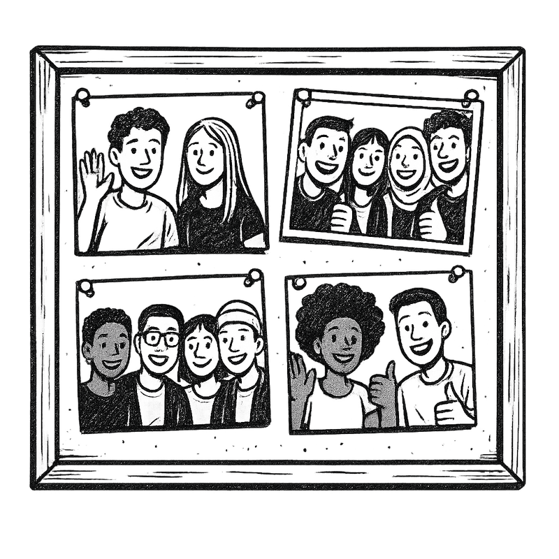 Esempio di Foto Poster per la laurea