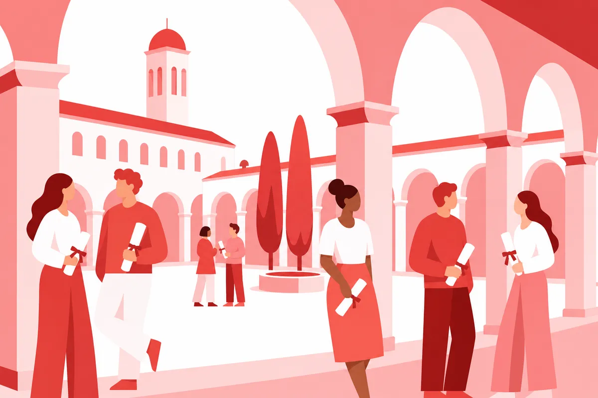 Illustrazione: Storia del papiro di laurea: dalla goliardia padovana alle feste di oggi