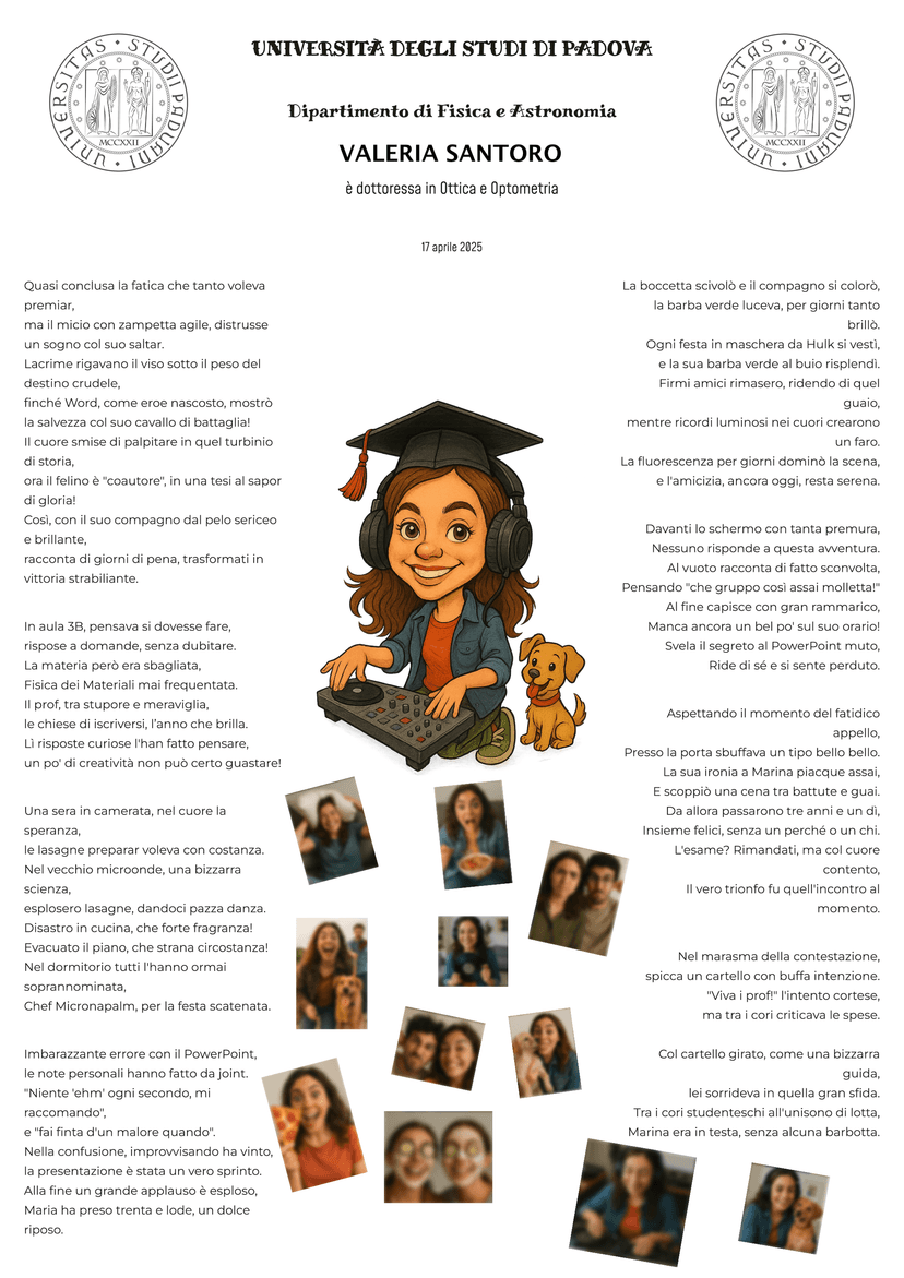 Anteprima papiro di laurea